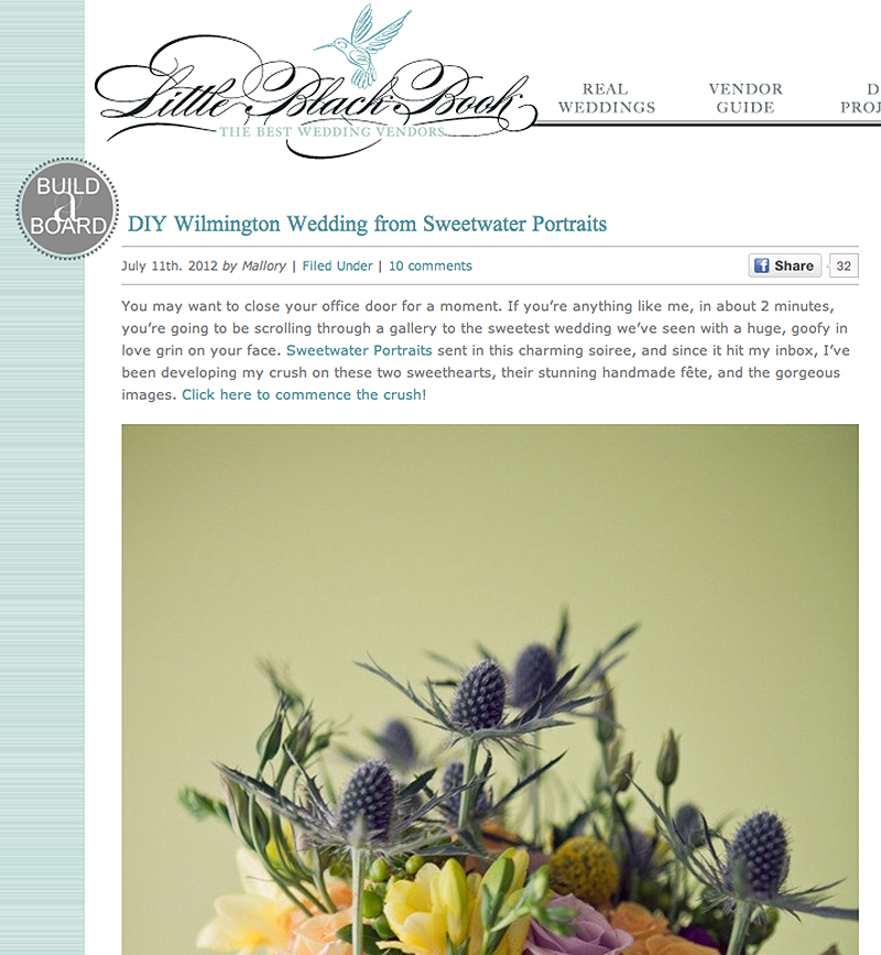 DIY Wilmington Wedding Photography by Julie Melton of Sweetwater Portraits