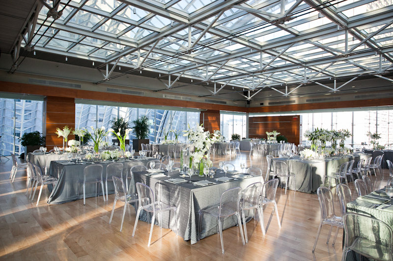 The Hamilton Garden Ballroom is a unique and modern space for any stunning, city wedding in Philadelphia.