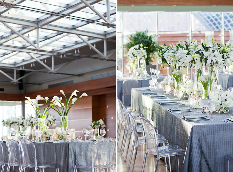 The Kimmel Center is a unique and modern venue for any fall Center City wedding reception.