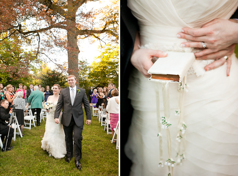 Delaware garden wedding at Rockwood Carriage House brimming with vintage and rustic details.