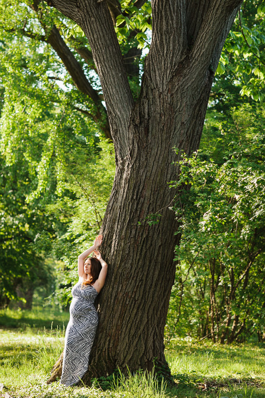 Gorgeous Bartram's Gardens Maternity Session