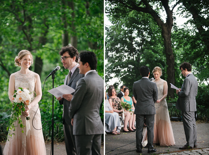 Linden Terrace Wedding ceremony