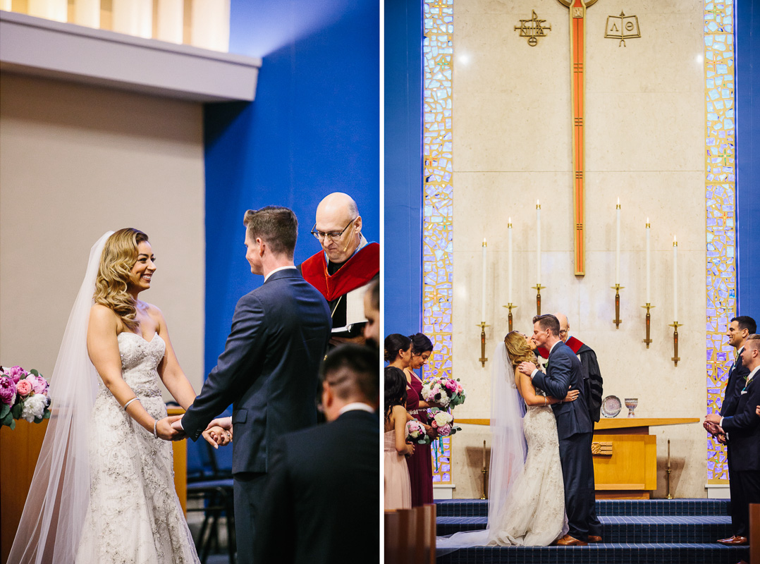 A Philadelphia wedding ceremony is held with unique vows and details.