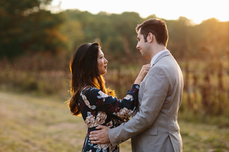 Fernbrook farms fall engagement session