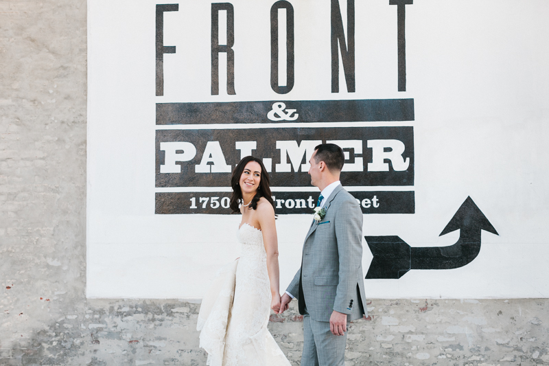 Front & Palmer in North Philadelphia is a unique venue for industrial chic weddings in the city.