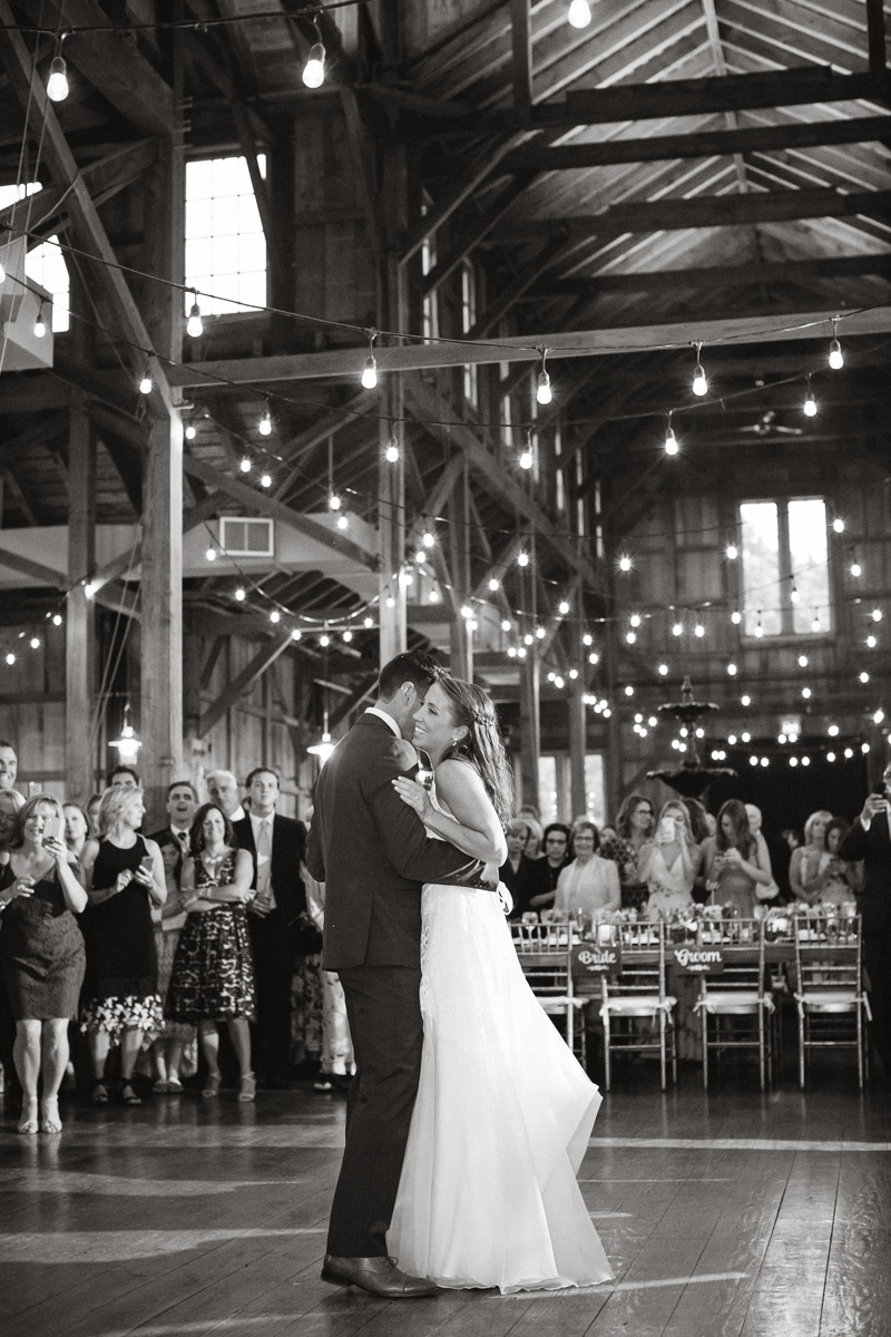 First dance captured by Sweetwater Portraits, a unique NY wedding photographer.