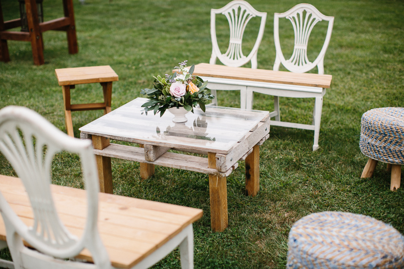 Unique DIY details from this rustic NY barn wedding.