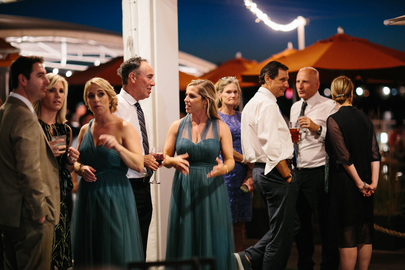 Outdoor NJ shore wedding reception at the Reeds in Stone Harbor.