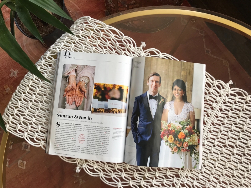 Published Philadelphia Wedding Magazine