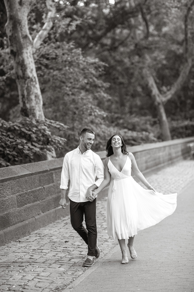 Central Park Outdoor Engagement Session