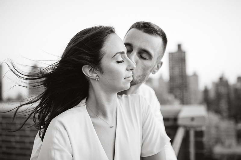 NYC Rooftop Engagement Session
