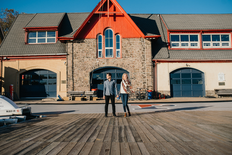 Boat House Row Engagement 