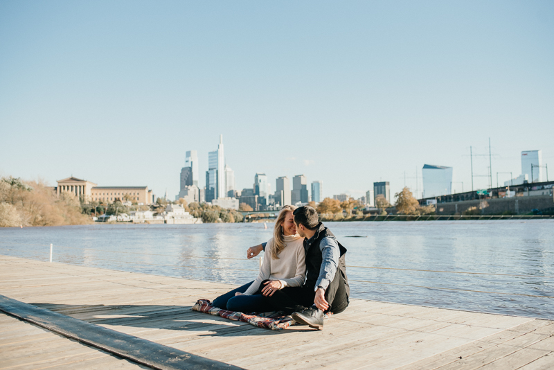 Schuylkill River Engagement Session