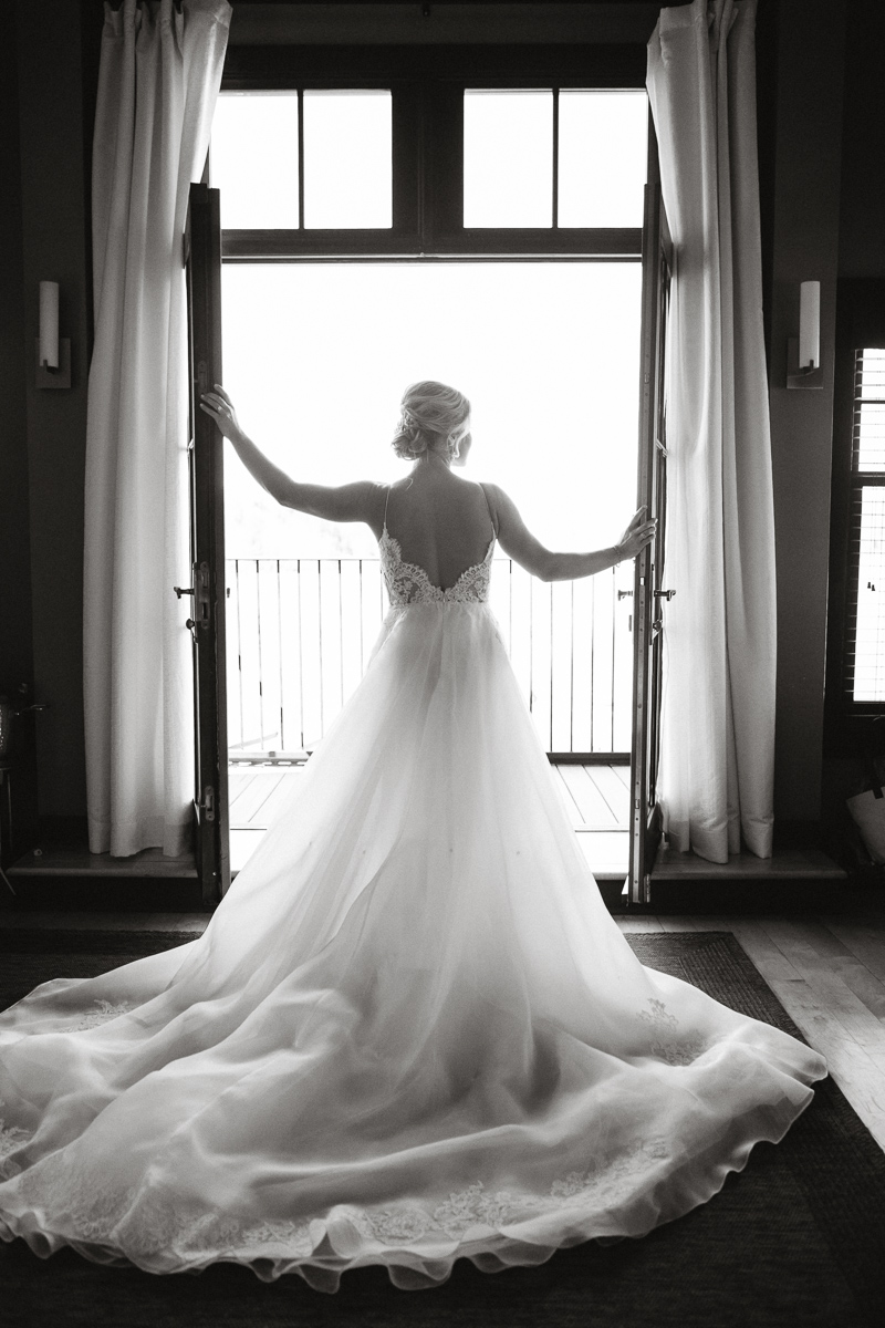 Natural Bridal Gown Portrait