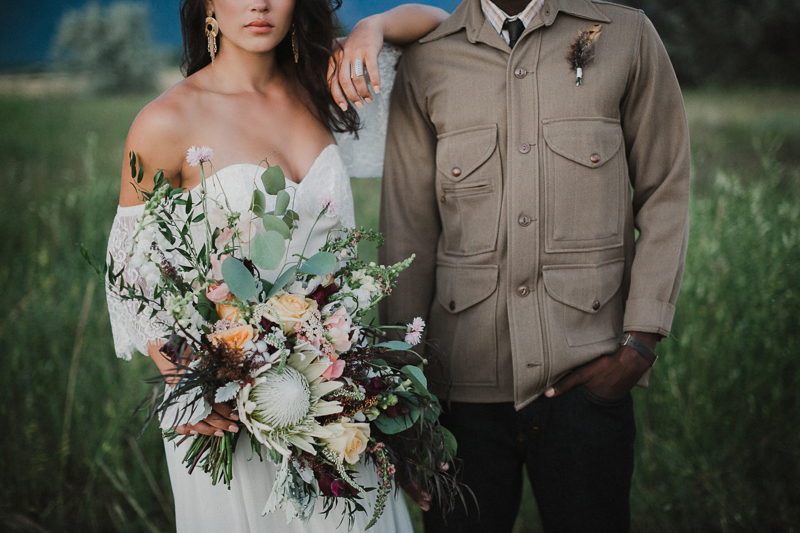 Intimate Outdoor Whitefish Elopement
