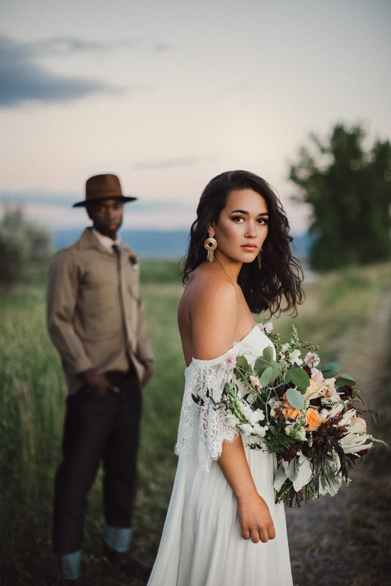 Intimate Outdoor Whitefish Elopement
