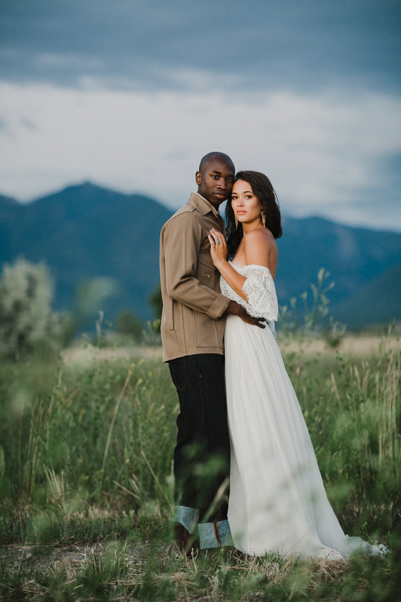 Styled Natural Elopement Wedding