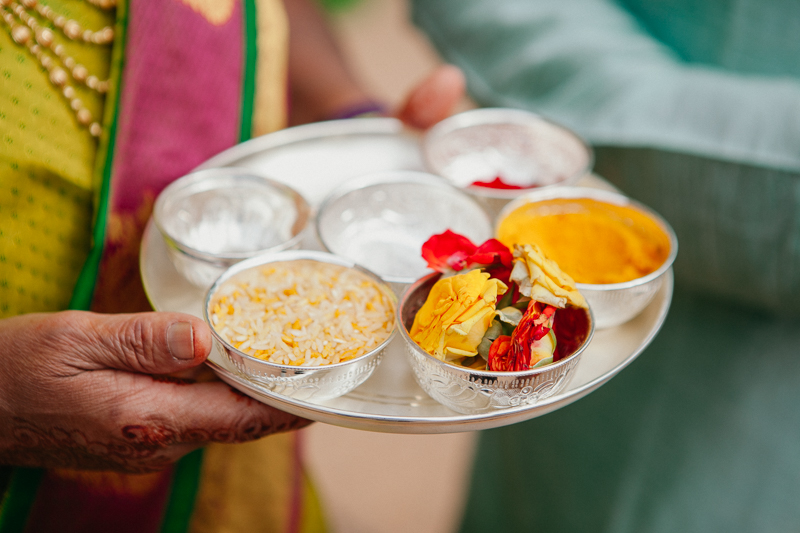 indian wedding details food
