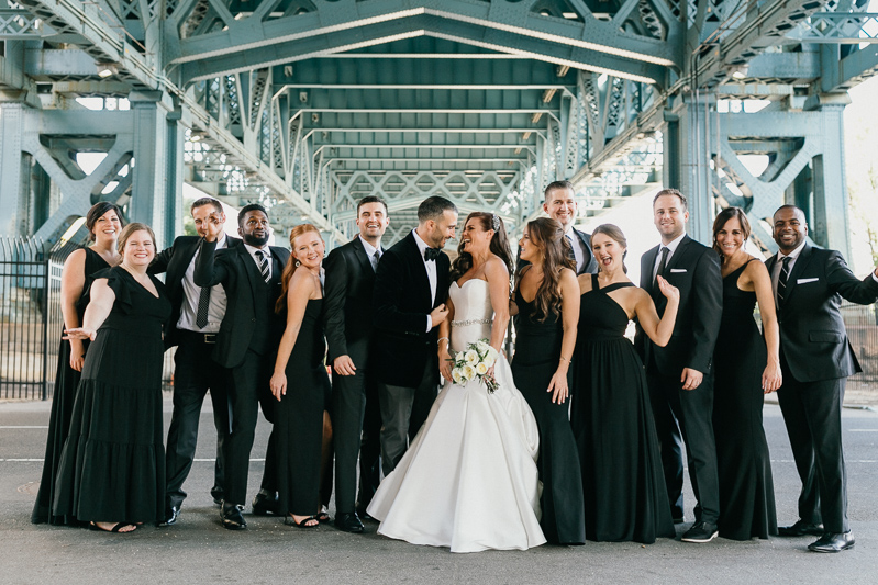 Ben Franklin Bridge Wedding