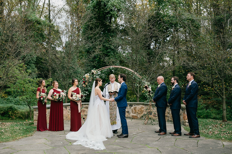 Grace Winery wedding outdoor ceremony
