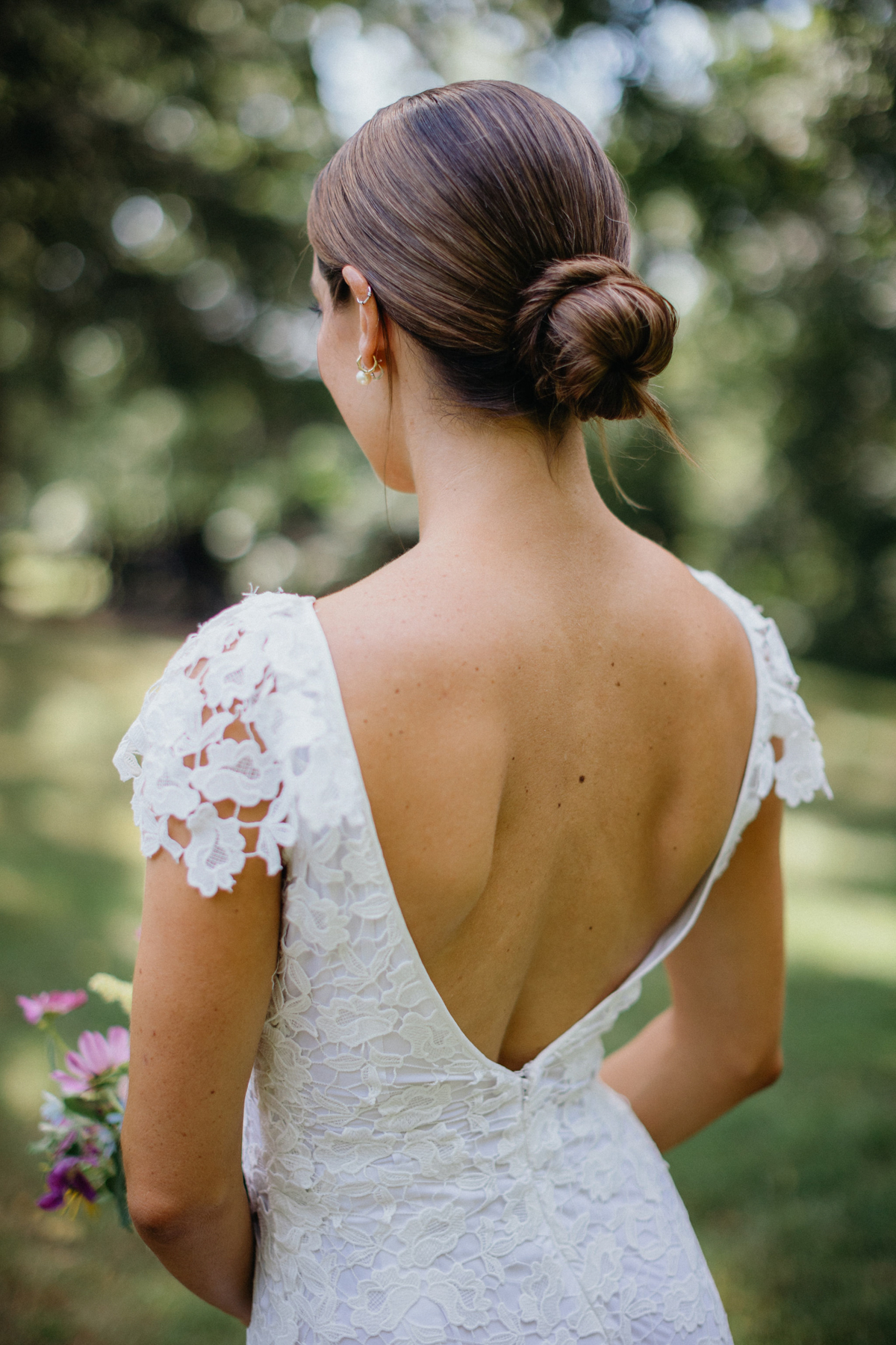 Bridal portraits taken in the gardens of the Audubon Center in Philadelphia, PA. 