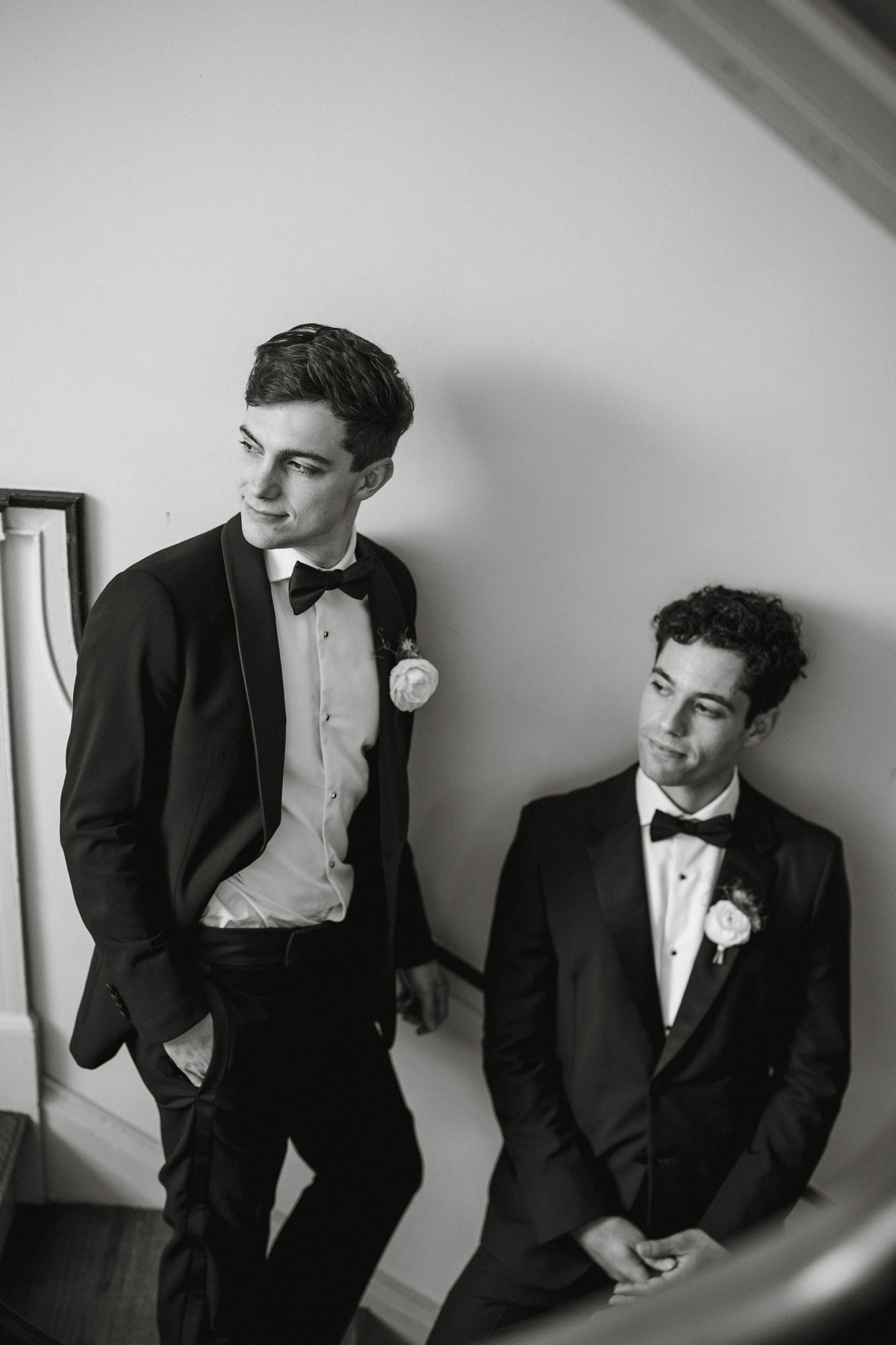 Same sex wedding portraits.