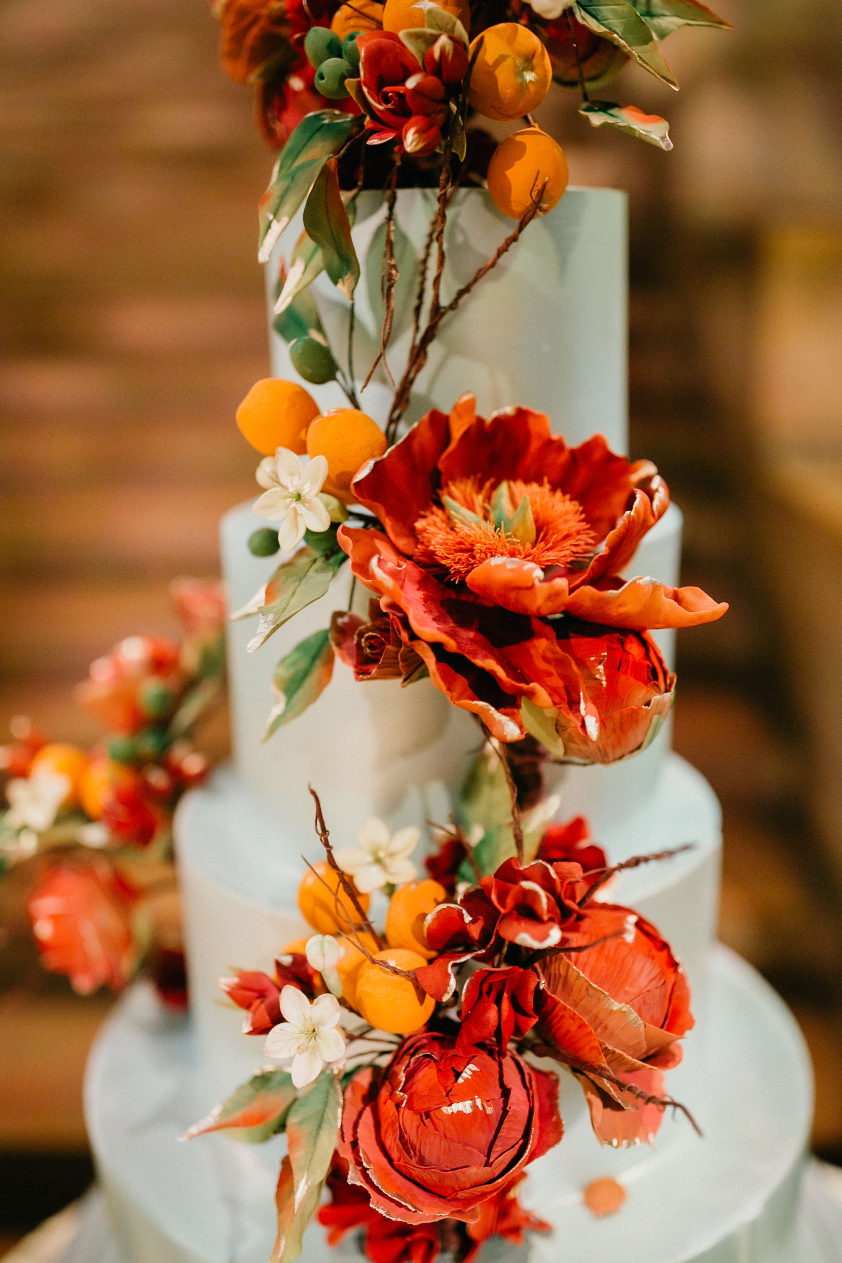 A wedding detail shot captured in a creative and elegant setting at the PMA.