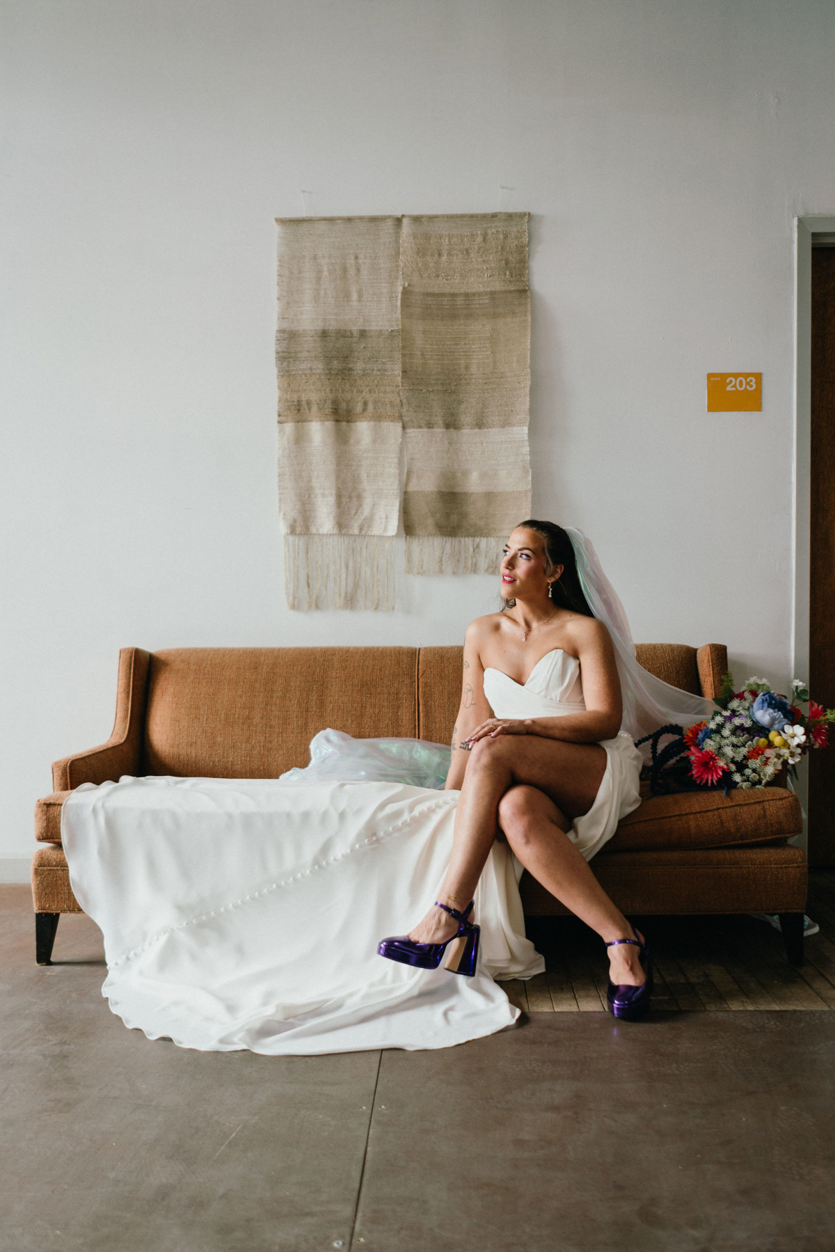 A Philly wedding videographer capturing bridal portraits before the couple's Bok wedding ceremony.