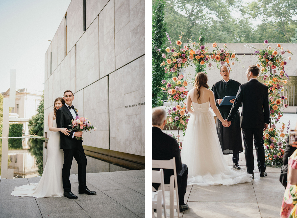 The Barnes Museum is one of our favorite museum wedding venues near Philadelphia.