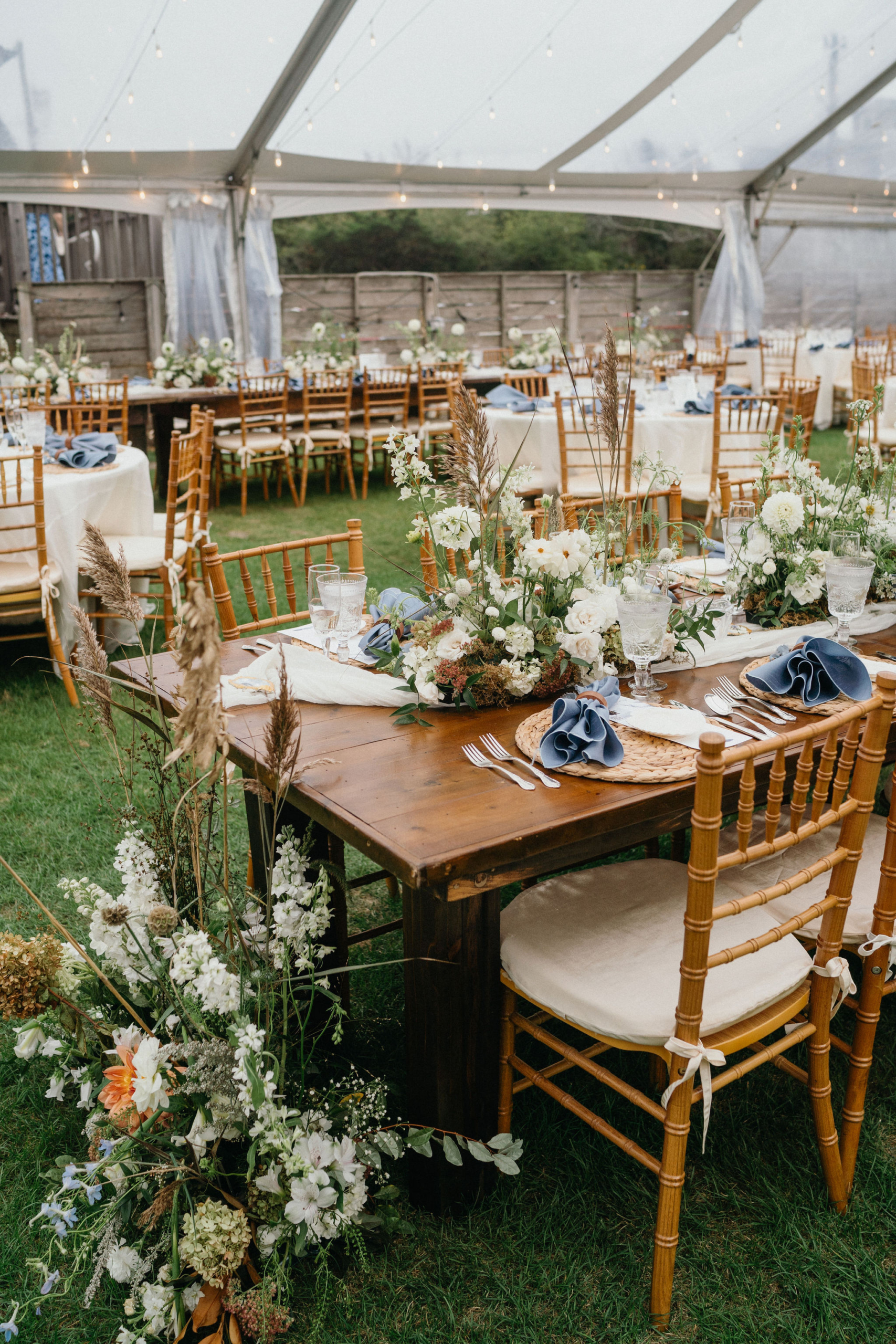 Warm candlelight and soft linens set the mood at an Ocean City, NJ wedding.