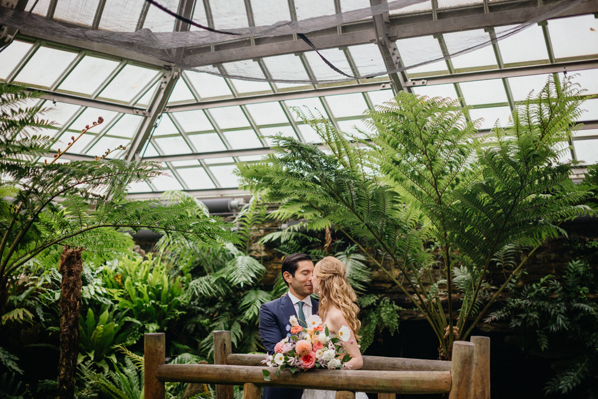 A quiet garden path at a garden wedding venue in Philadelphia.