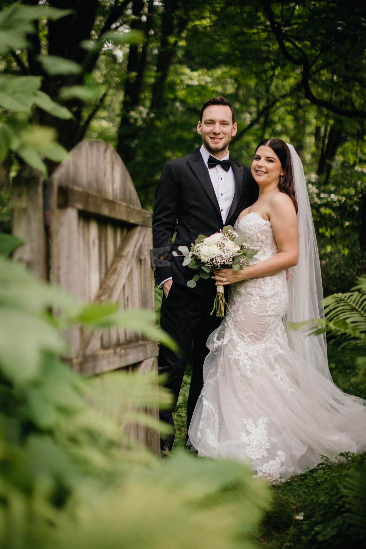 wedding portraits at philly wedding venue