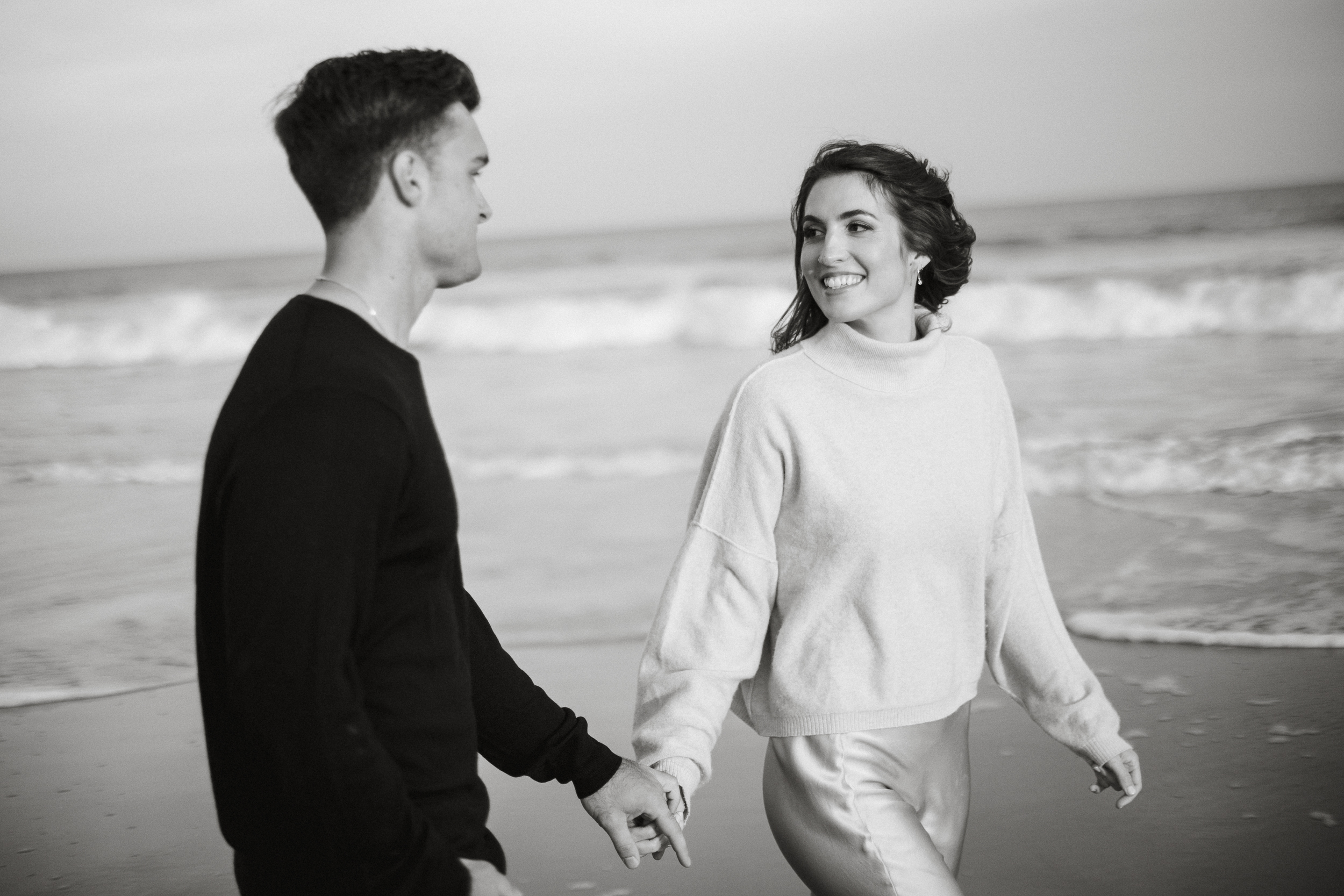Jersey Shore engagement photos by Philadelphia wedding photographer