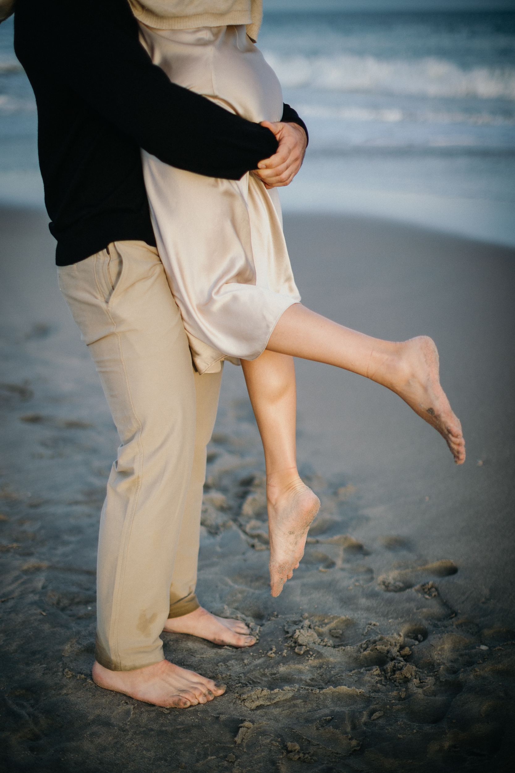 Romantic OCNJ engagement session by New Jersey engagement photographer