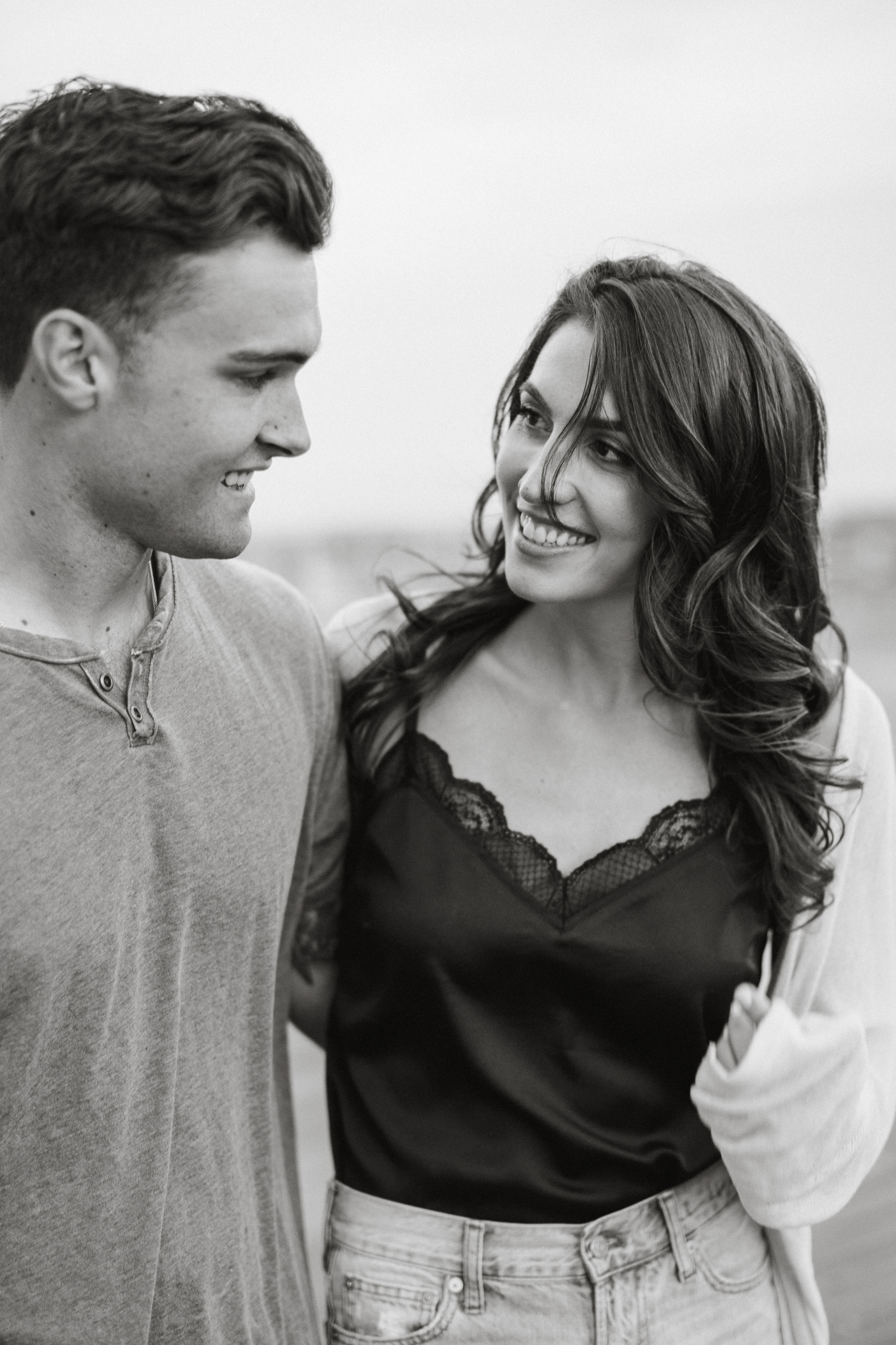 Ocean City NJ couples photos at golden hour