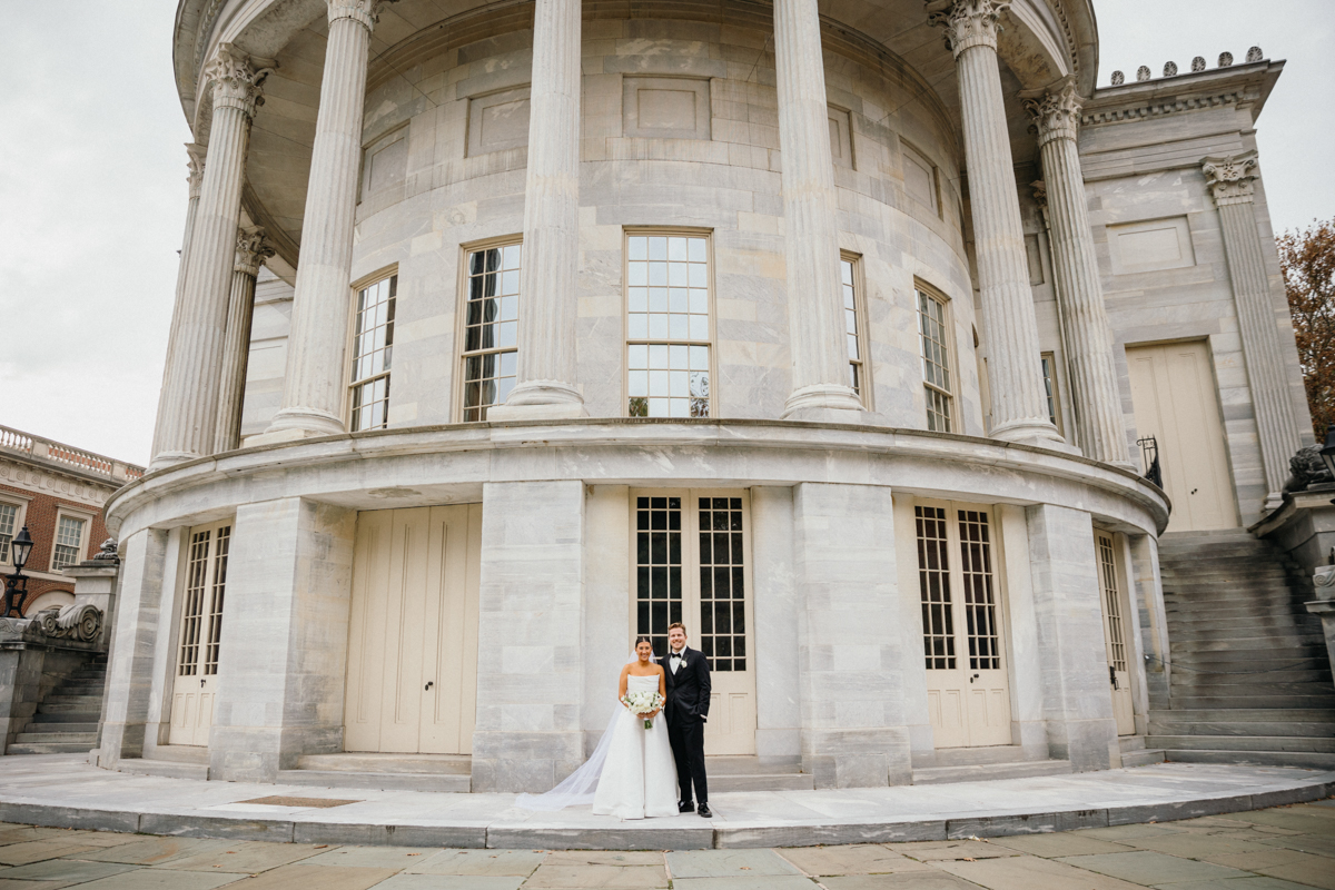 Romantic Super 8 footage of newlyweds after ceremony in Philadelphia