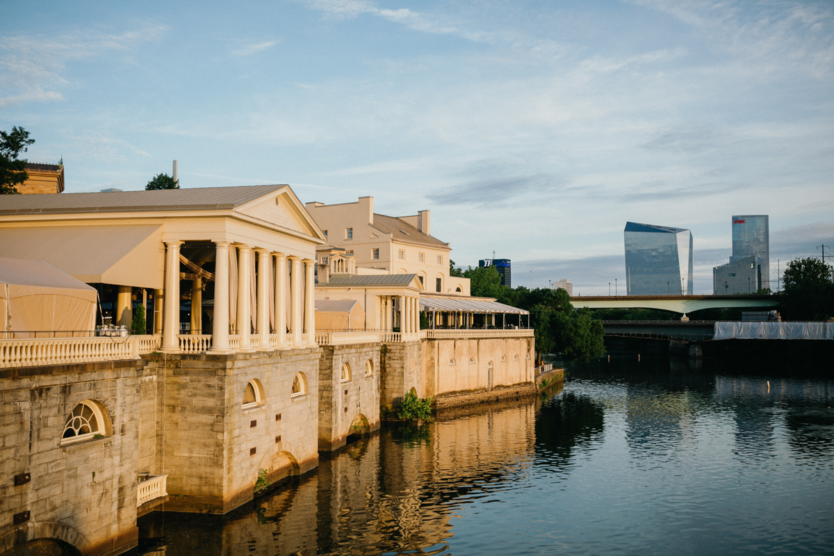 Boathouse Row waterfront wedding venue in Philadelphia