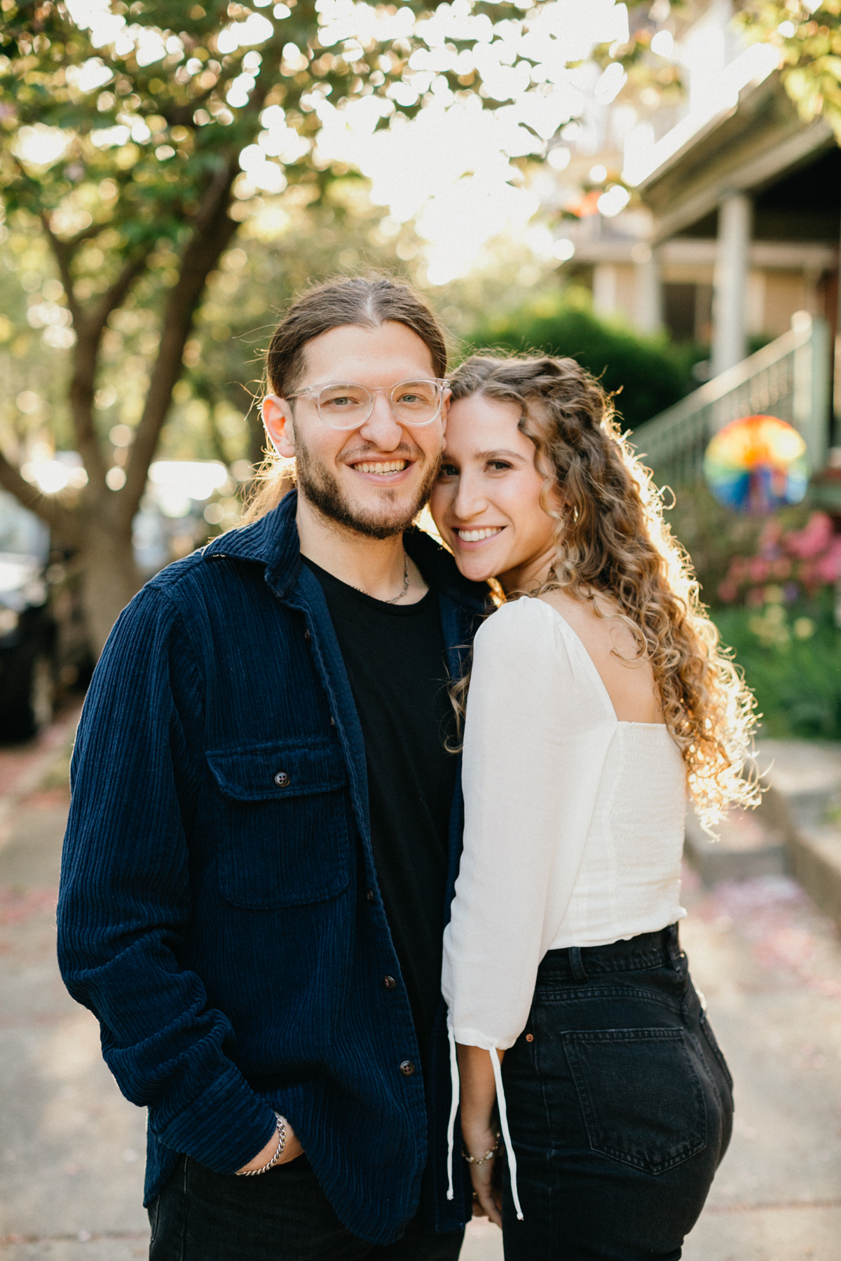 West Philly engagement photos
