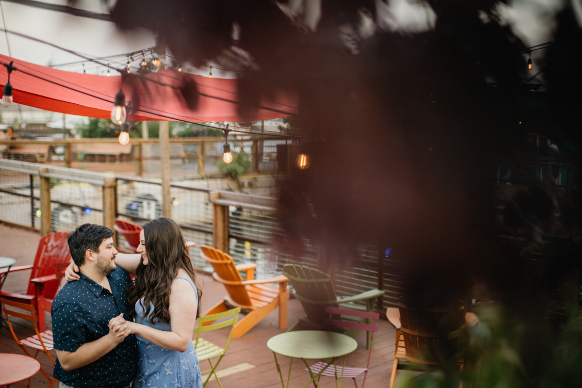 Couple at Spruce Street Harbor Park
