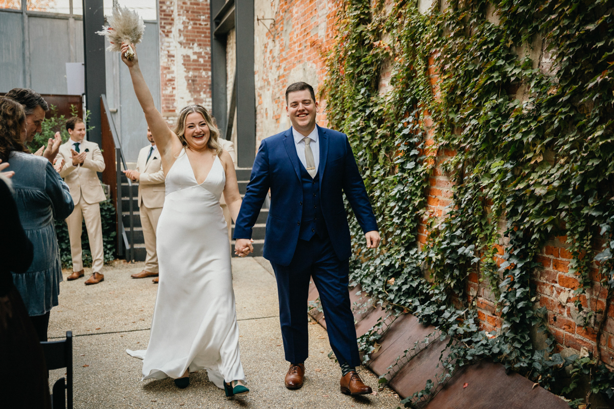 Global Dye Works wedding captured by Philly wedding photographer