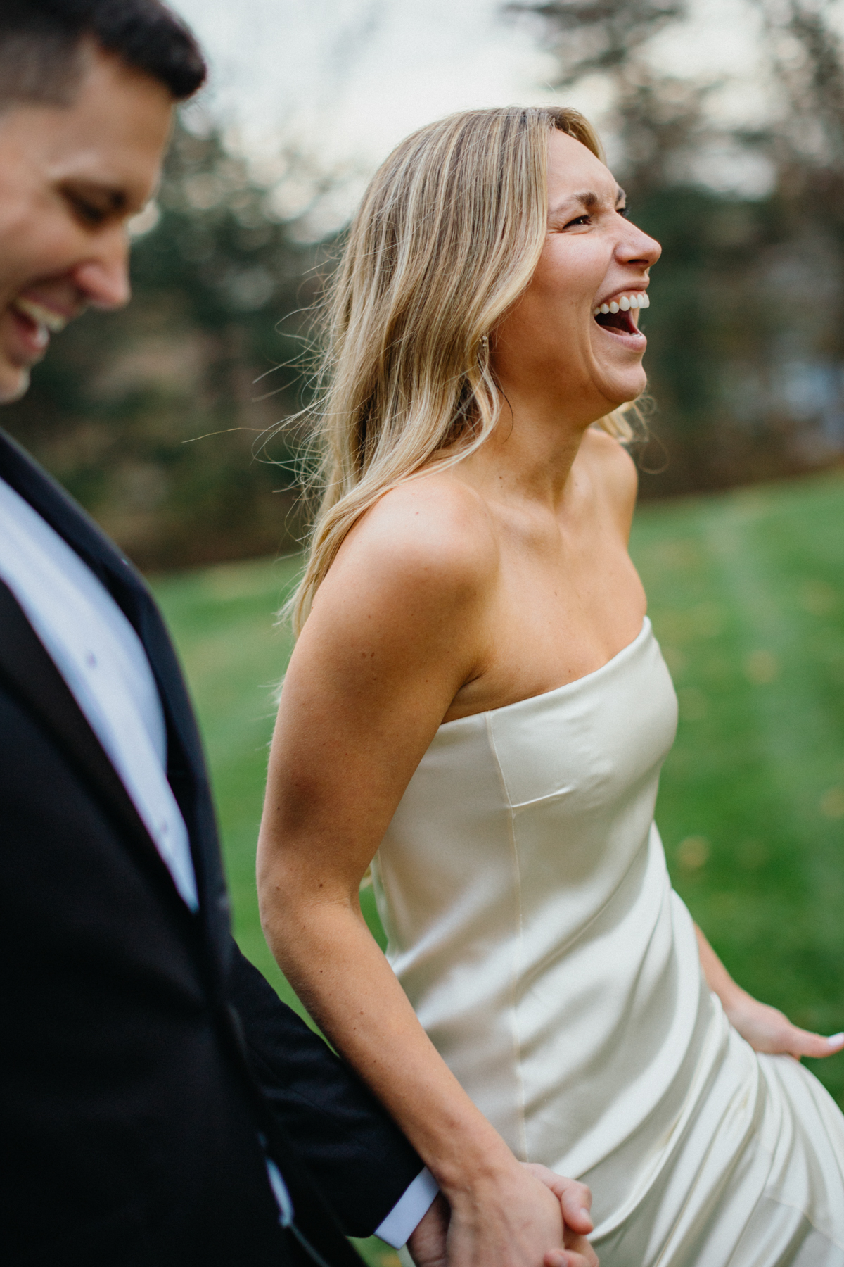 candid pre-ceremony portrait philadelphia wedding