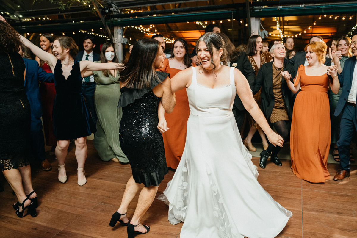 Dance floor stills from philadelphia wedding video