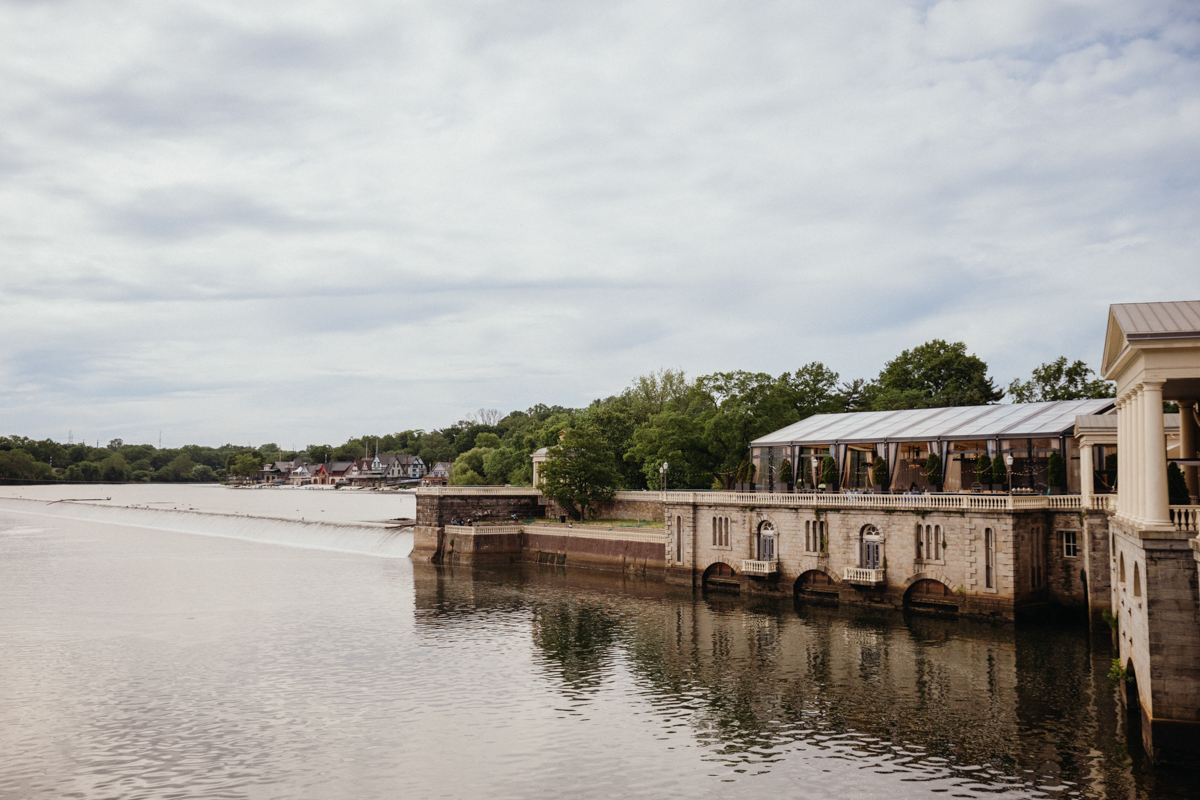 Philly riverfront wedding venue by cescaphe