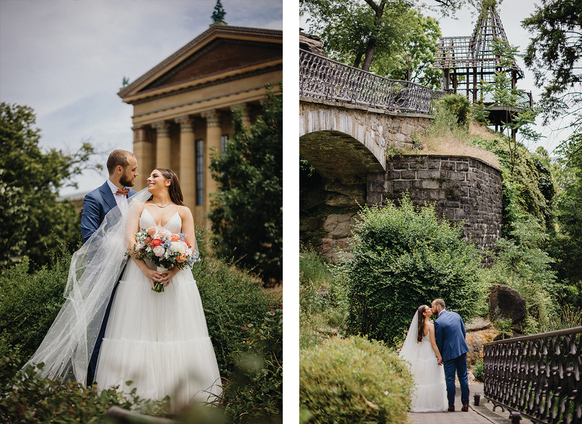 Cescaphe waterfront wedding venue in Philadelphia near art museum.