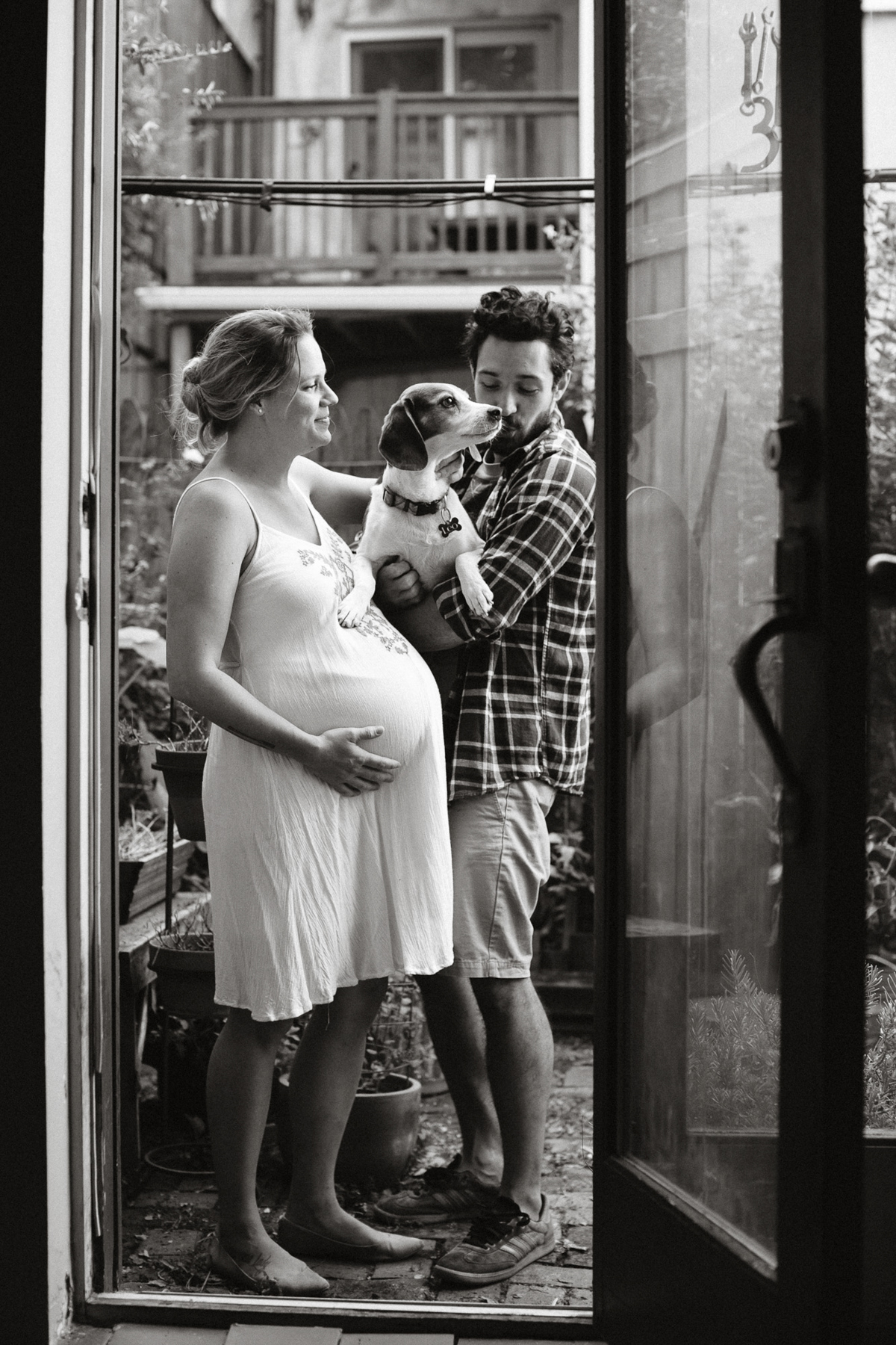 Documentary-style maternity photography in Philly