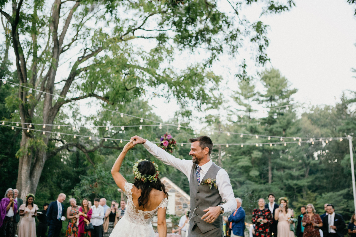 casual backyard wedding philly 