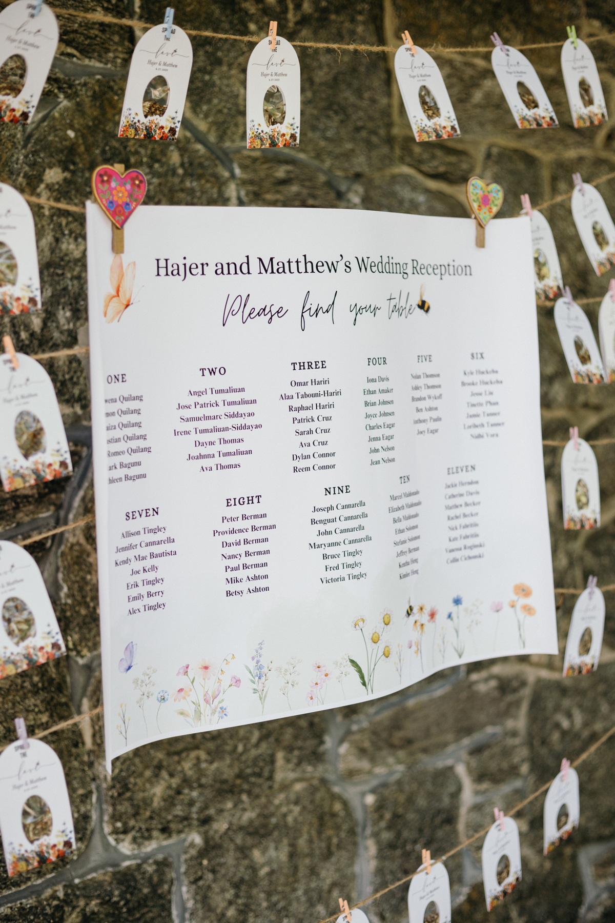 seed wedding guest seating chart