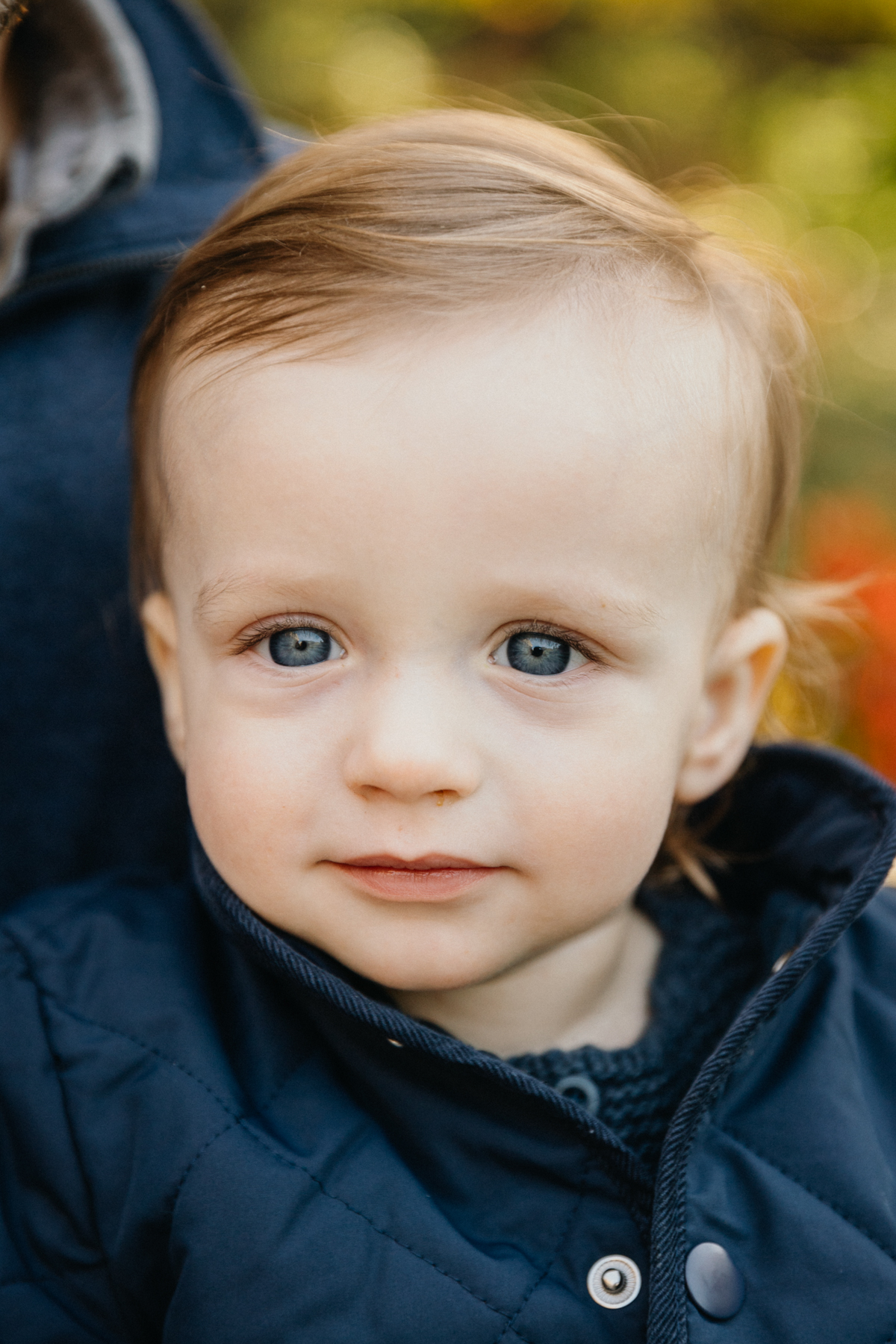 Philly family portraits with parents holding newborn
