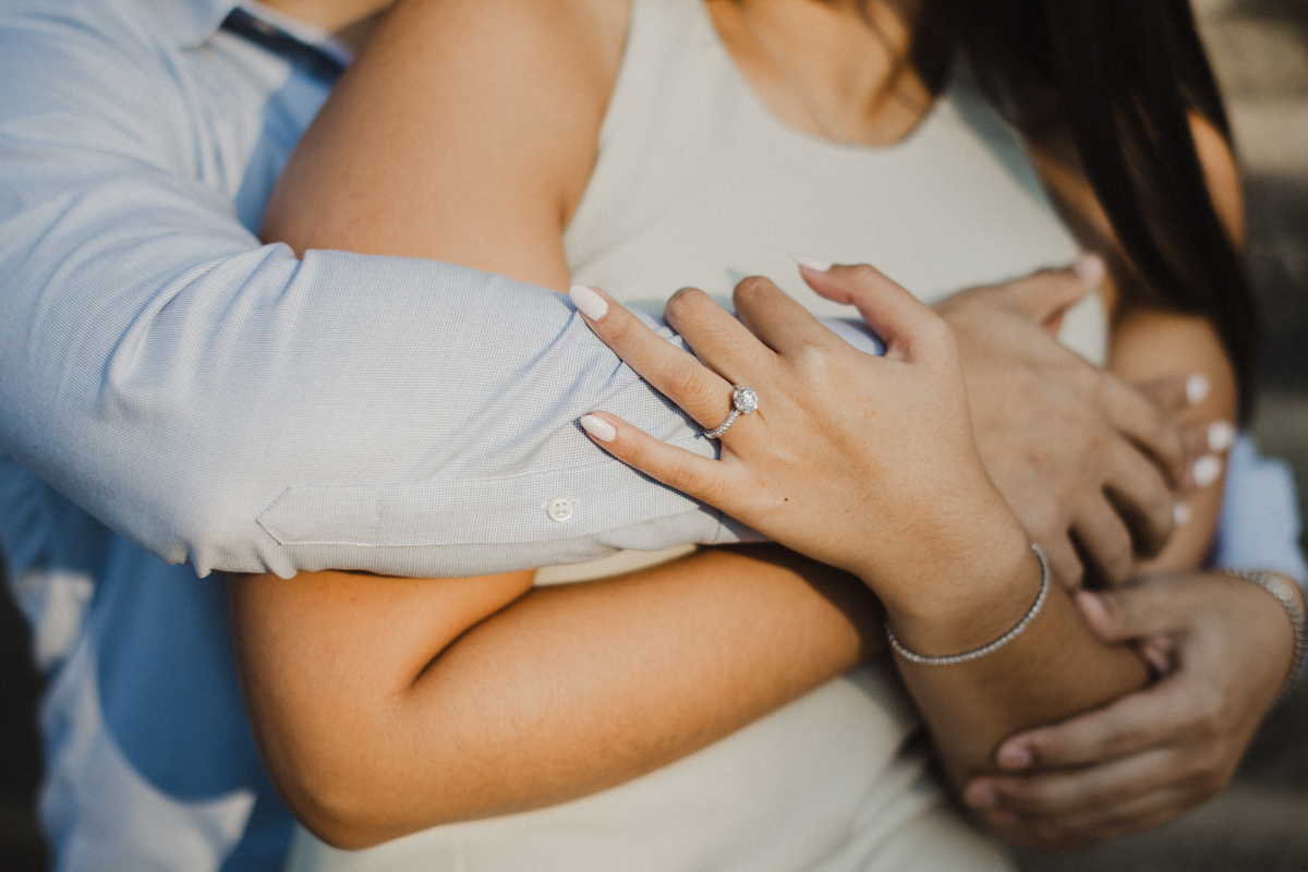 chestnut hill engagement photos