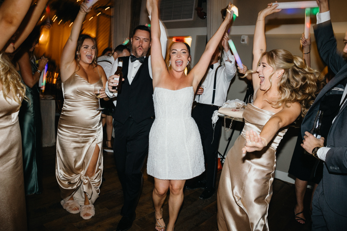 reception candid at terrain delval wedding